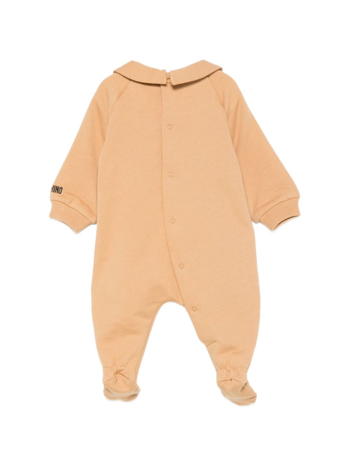 Tutina marrone per neonato MUY09GLCA93 20351 Moschino Kids 