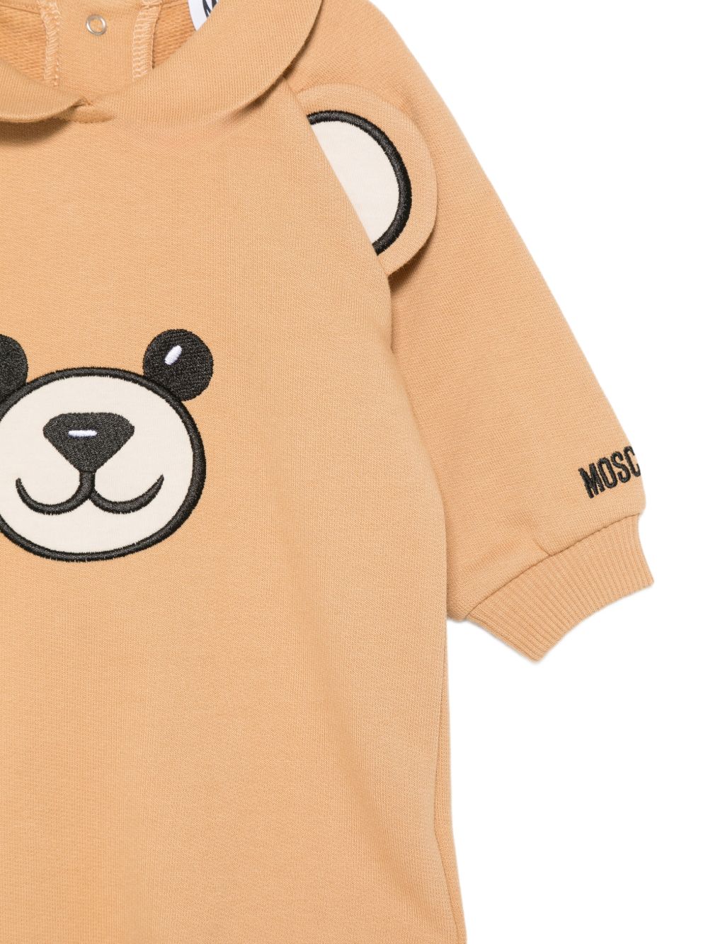 Tutina marrone per neonato MUY09GLCA93 20351 Moschino Kids 
