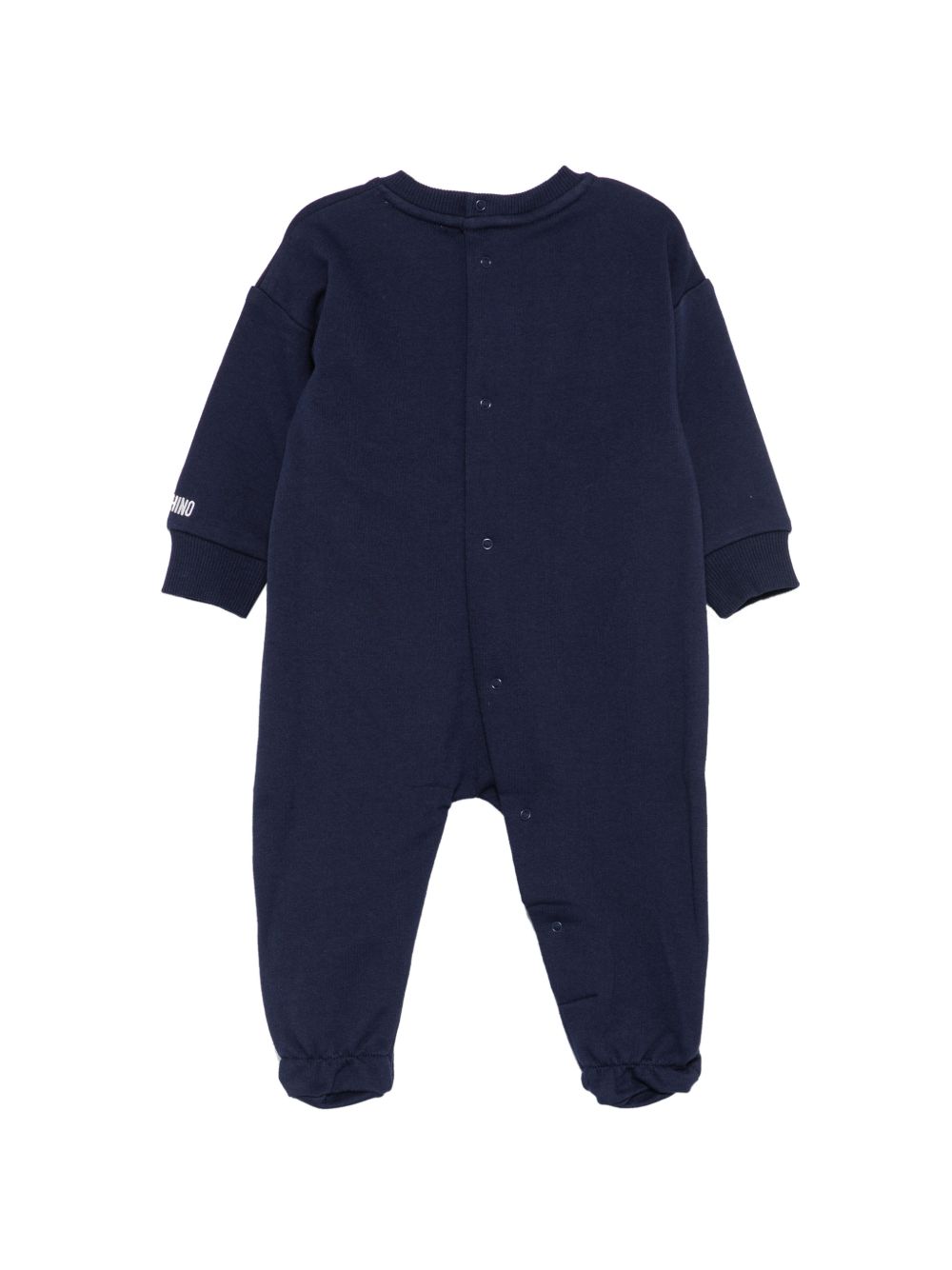 Tutina blu navy per neonato MUY09HLCA93 40016 Moschino Kids 