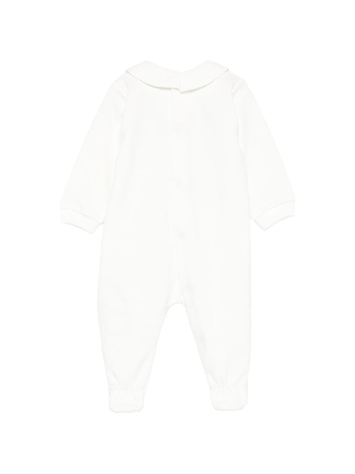 Tutina bianca per neonato MUY09OLCA40 10063 Moschino Kids 