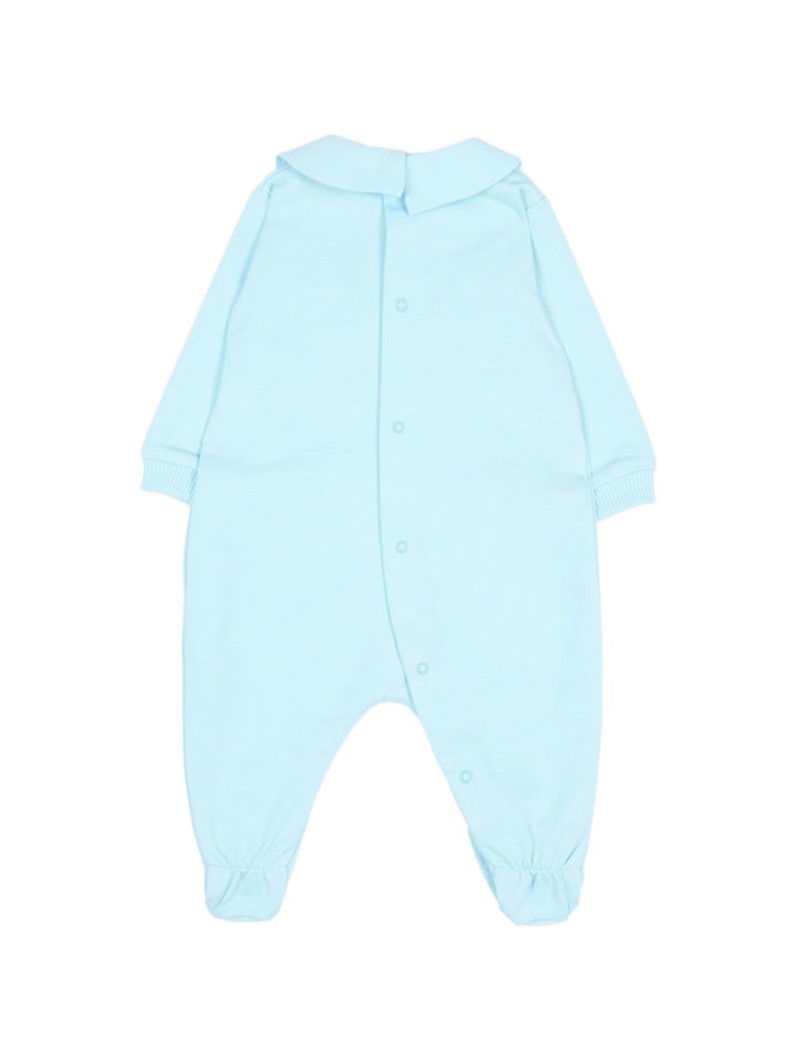 Tutina azzurra per neonato MUY09OLCA40 40304 Moschino Kids 