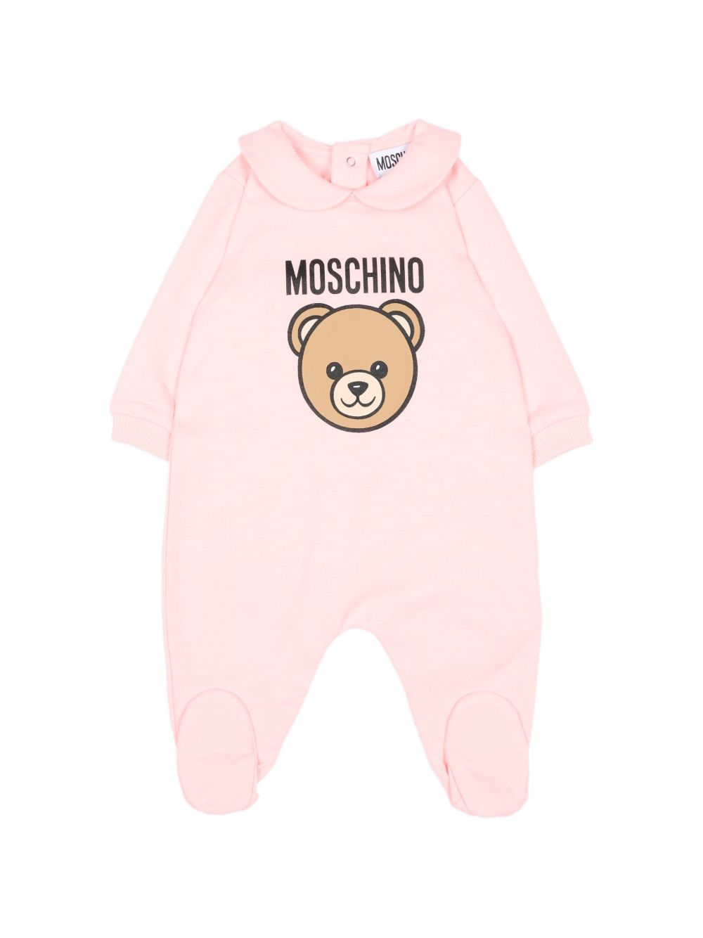 Tutina rosa chiaro per neonata MUY09OLCA40 50209 Moschino Kids 