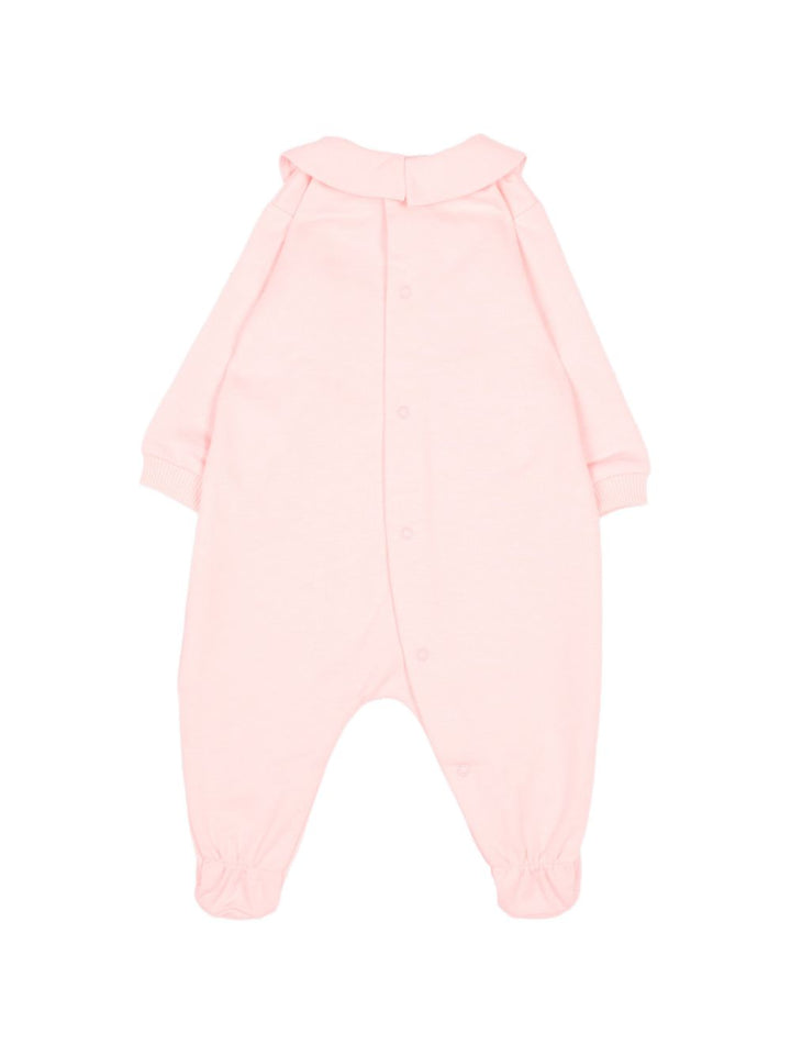 Tutina rosa chiaro per neonata MUY09OLCA40 50209 Moschino Kids 