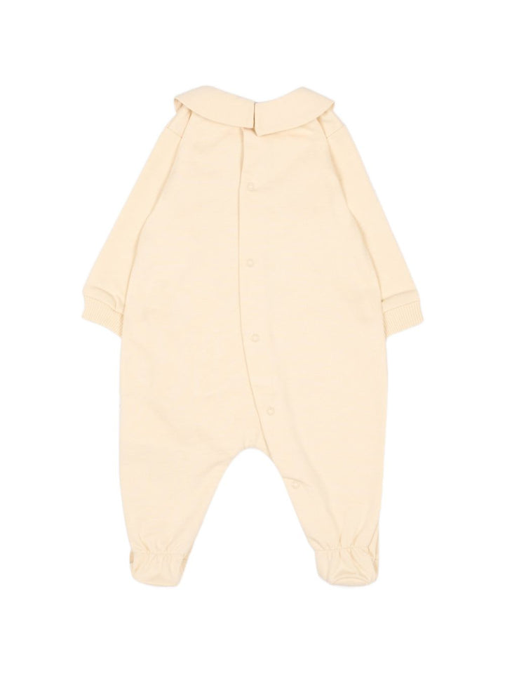Kit tutina beige per neonato MUY09PLCA40 20404 Moschino Kids 