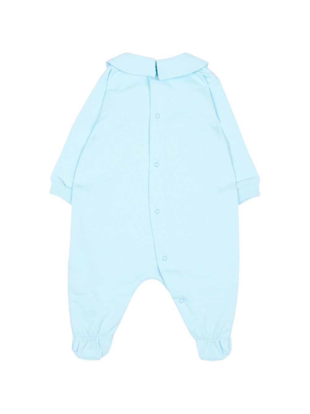 Kit tutina azzurra per neonato MUY09PLCA40 40304 Moschino Kids 