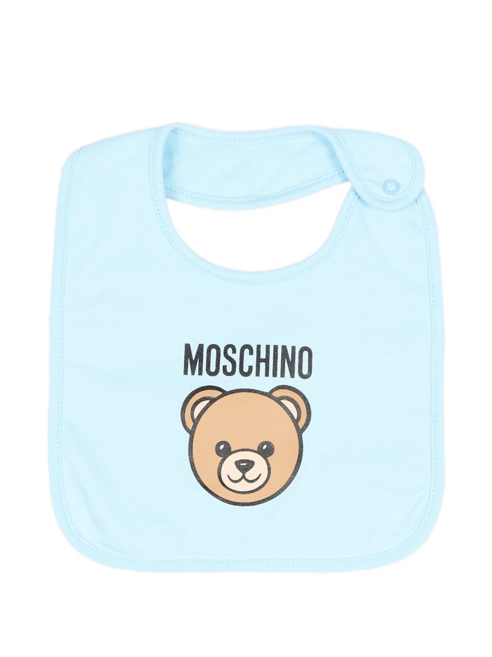 Kit tutina azzurra per neonato MUY09PLCA40 40304 Moschino Kids 