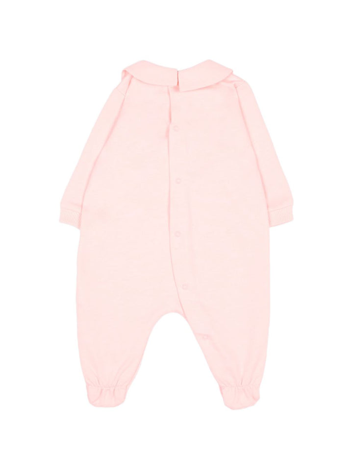 Kit tutina rosa chiaro per neonata MUY09PLCA40 50209 Moschino Kids 