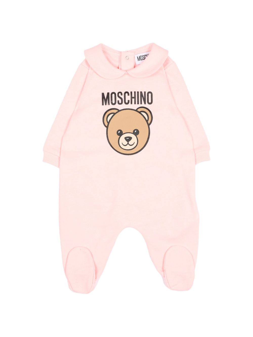 Kit tutina rosa chiaro per neonata MUY09PLCA40 50209 Moschino Kids 