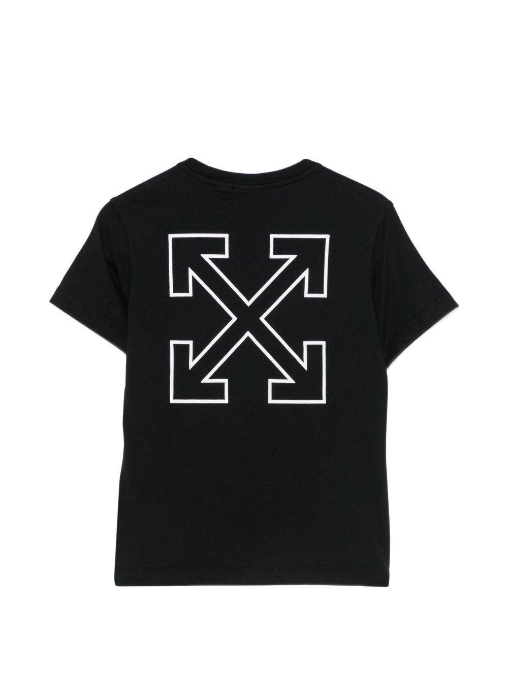 T-shirt bianco/nero per bambino OB2B002F26JER00190 961 Off White Kids 