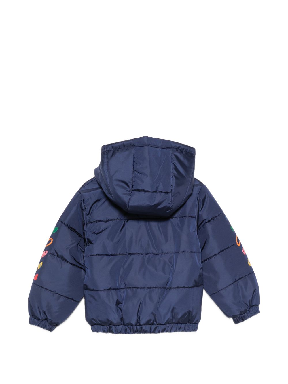 Giubbotto blu per neonato OB7X001F26FAB00140 405 Off White Kids 