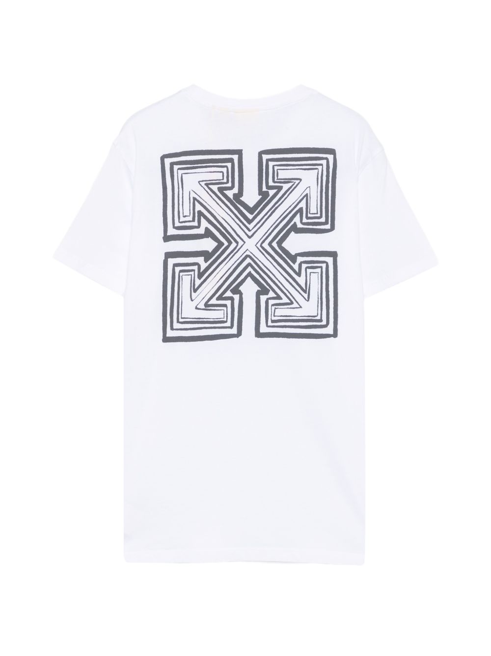 T-shirt bianca per bambino OBAA002F26JER00410 101 Off White Kids 
