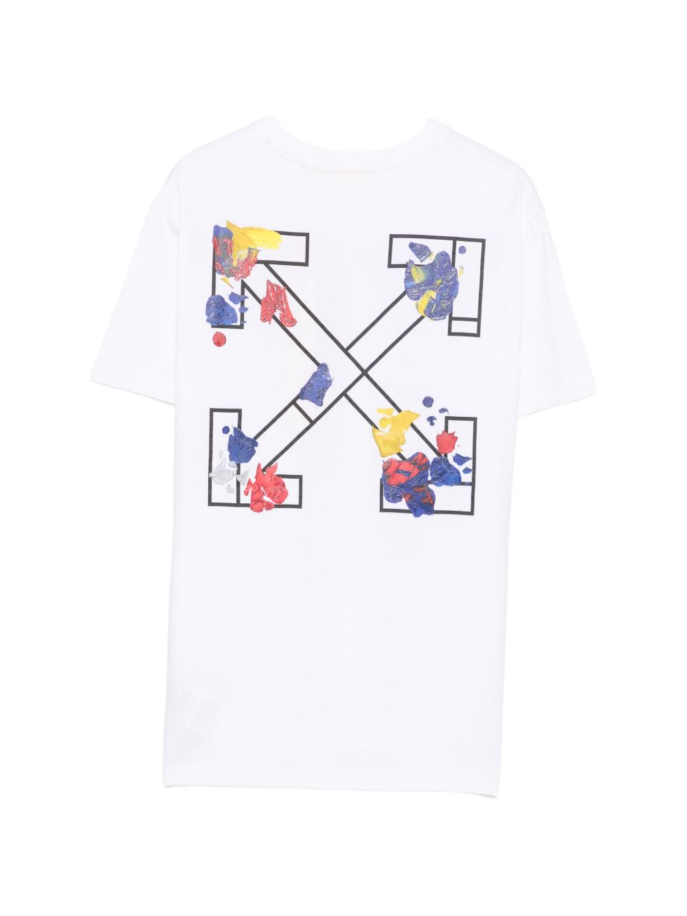 T-shirt bianco per bambino OBAA002F26JER00910 101 Off White Kids 