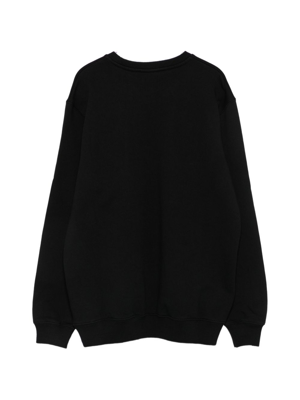 Felpa nera per bambino OBBA001F26FLE00100 001 Off White Kids 