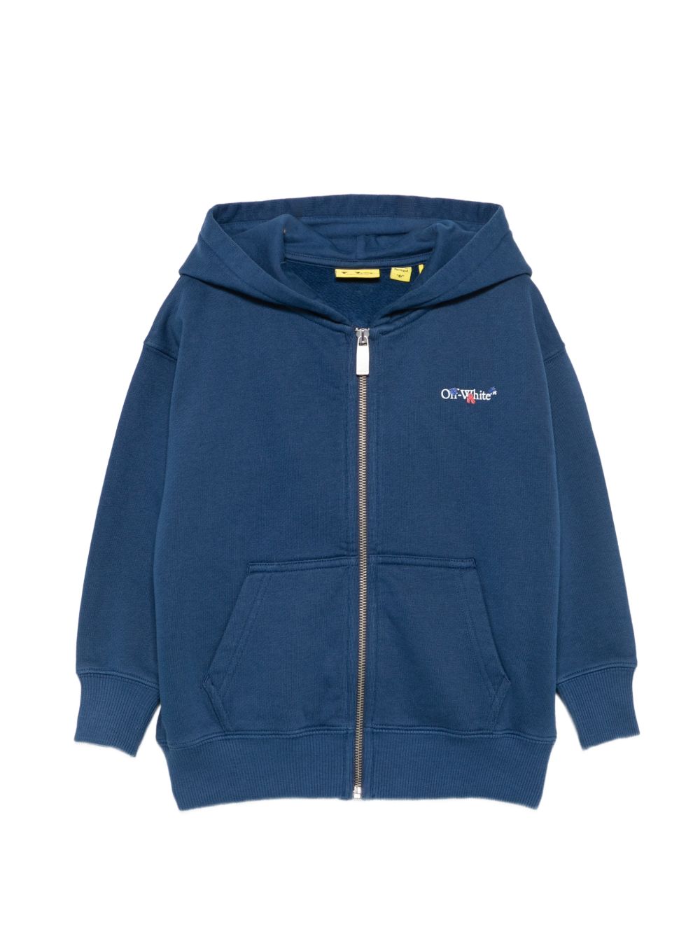 Felpa blu per bambino OBBE001F26FLE00240 412 Off White Kids 