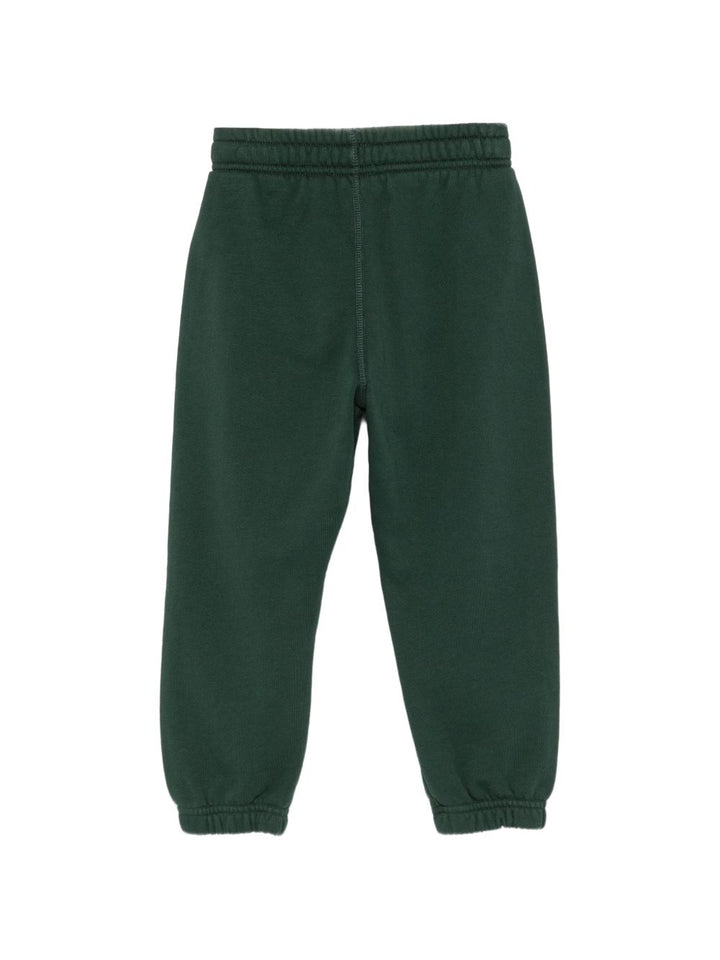 Pantalone verde scuro per bambino OBCH001F26FLE00230 303 Off White Kids 