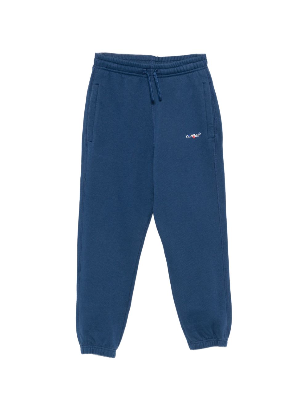 Pantalone blu per bambino OBCH001F26FLE00340 412 Off White Kids 