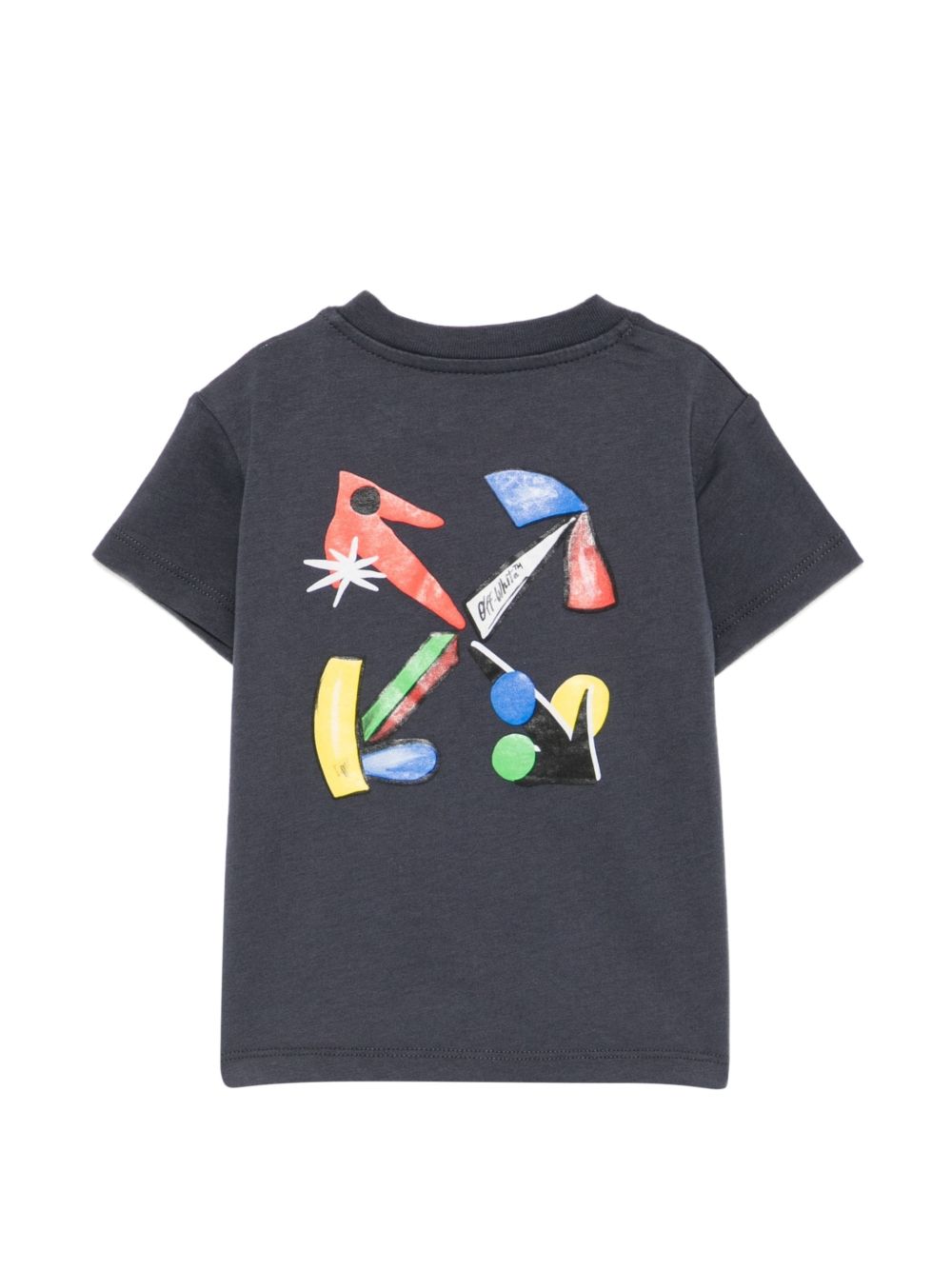 T-shirt blu navy per neonato OBXB001F26JER00140 405 Off White Kids 