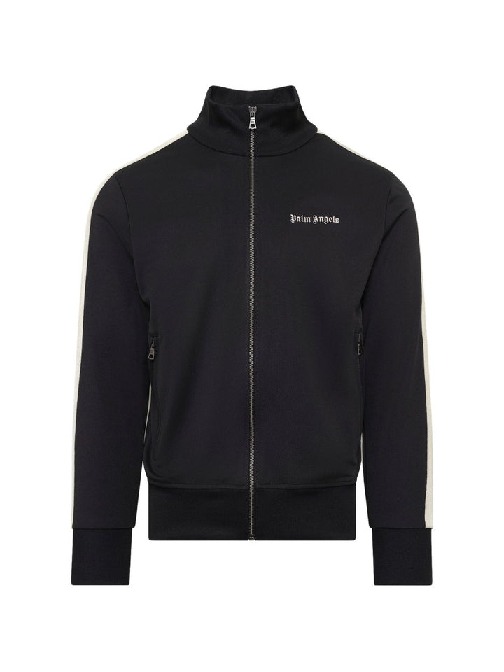Felpa nera per bambino PAMBD01F26FB01 1003 Palm Angels 