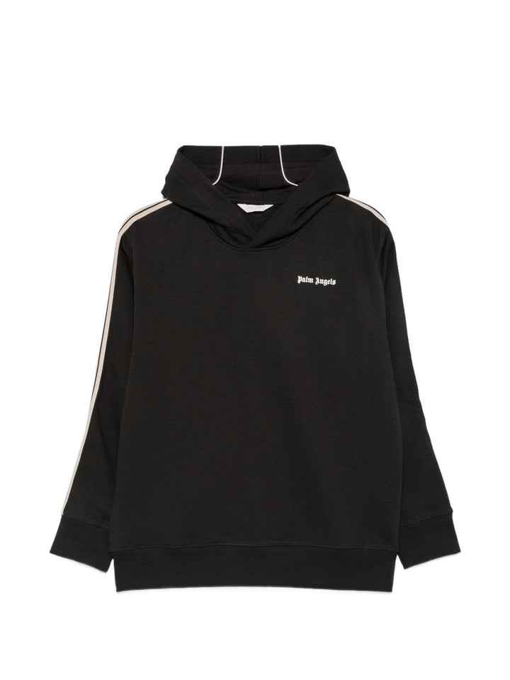 Felpa nera per bambino F6PAJBHS024 110 Palm Angels Kids 