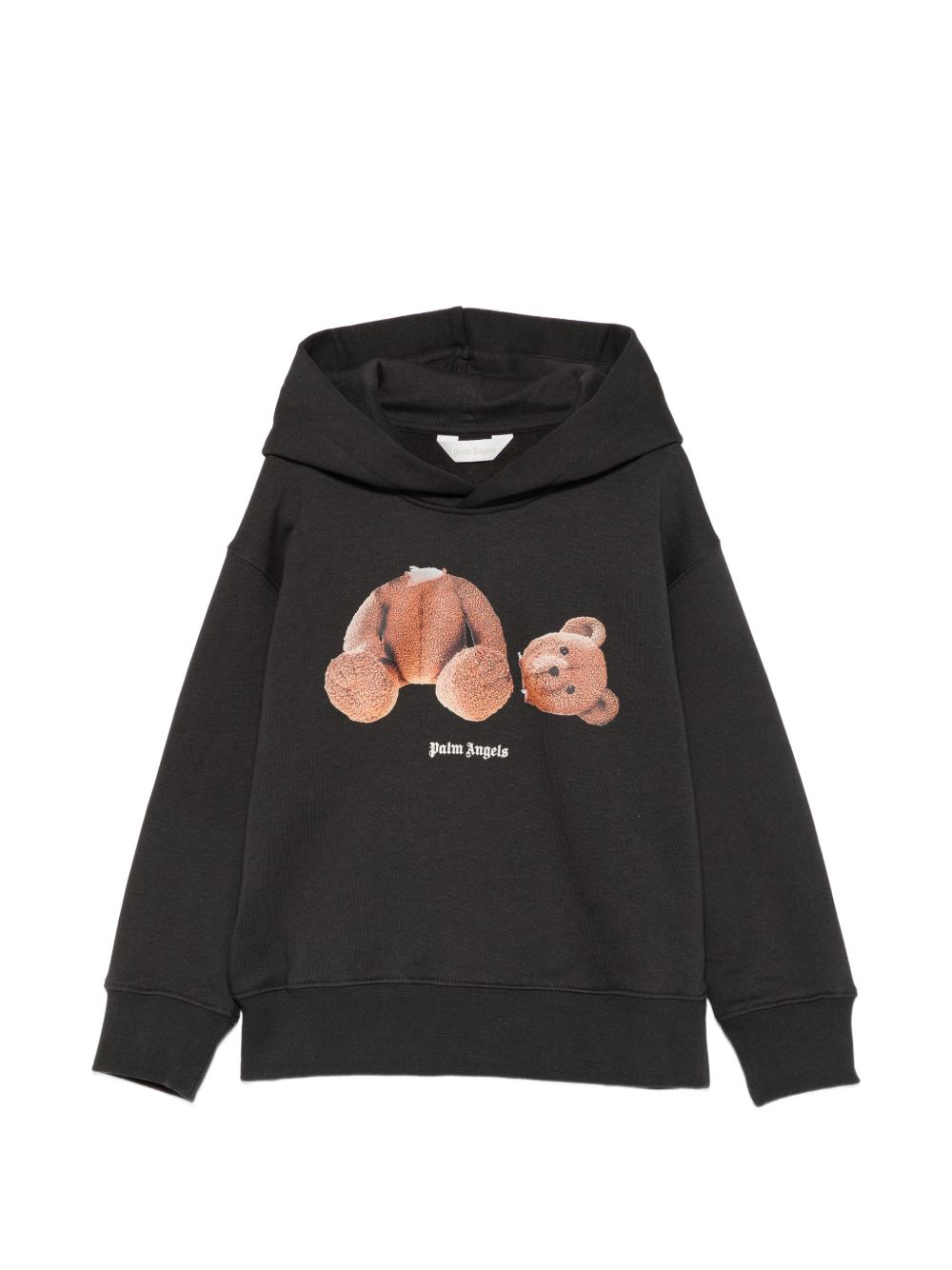 Felpa nera per bambino F6PAJBHS059 110 Palm Angels Kids 