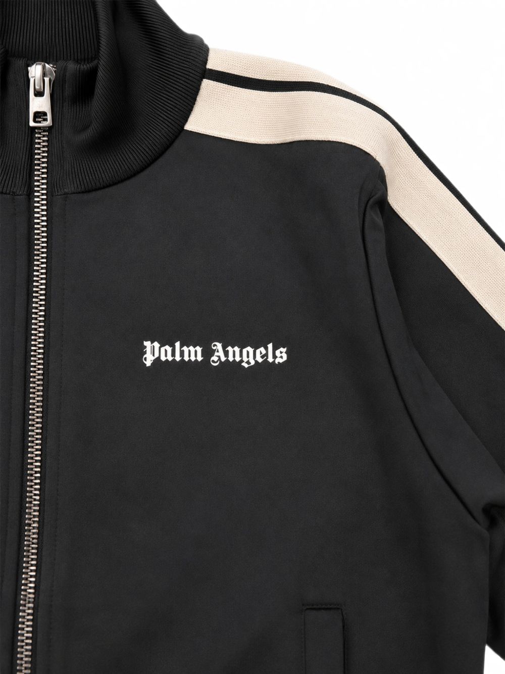 Felpa nera per bambino F6PAJBJK028 110 Palm Angels Kids 