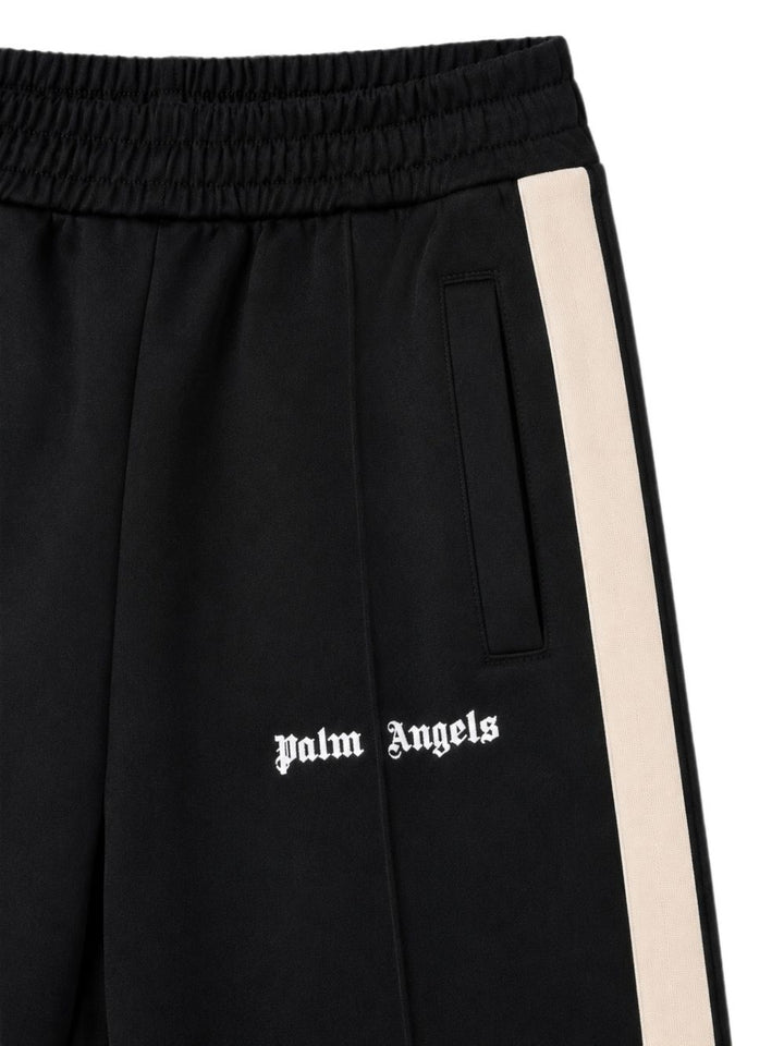 Pantalone nero per bambino F6PAJBPA029 110 Palm Angels Kids 
