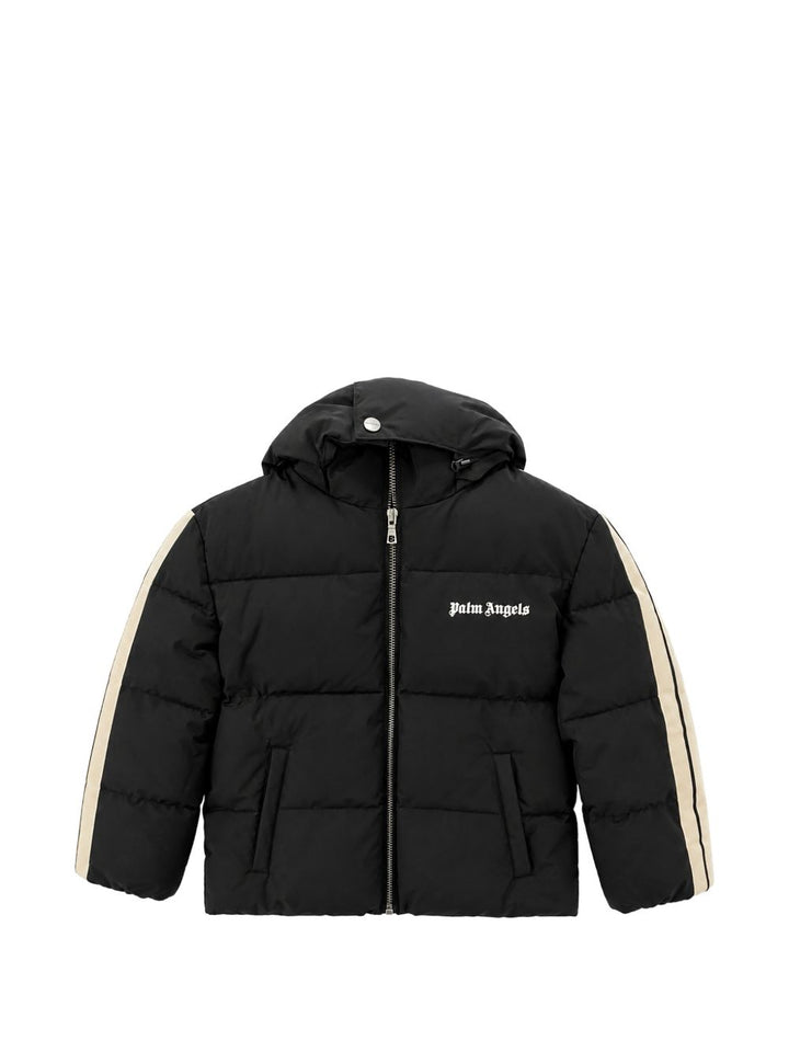 Giubbotto nero per bambino F6PAJBPF005 110 Palm Angels Kids 