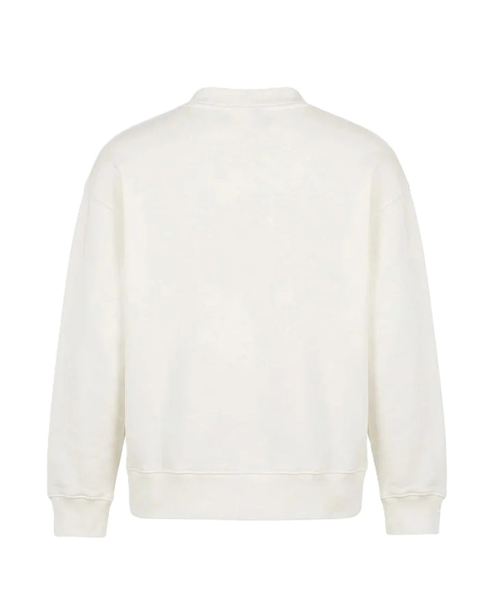 Felpa bianca per bambino F6PAJBSW060 412 Palm Angels Kids 