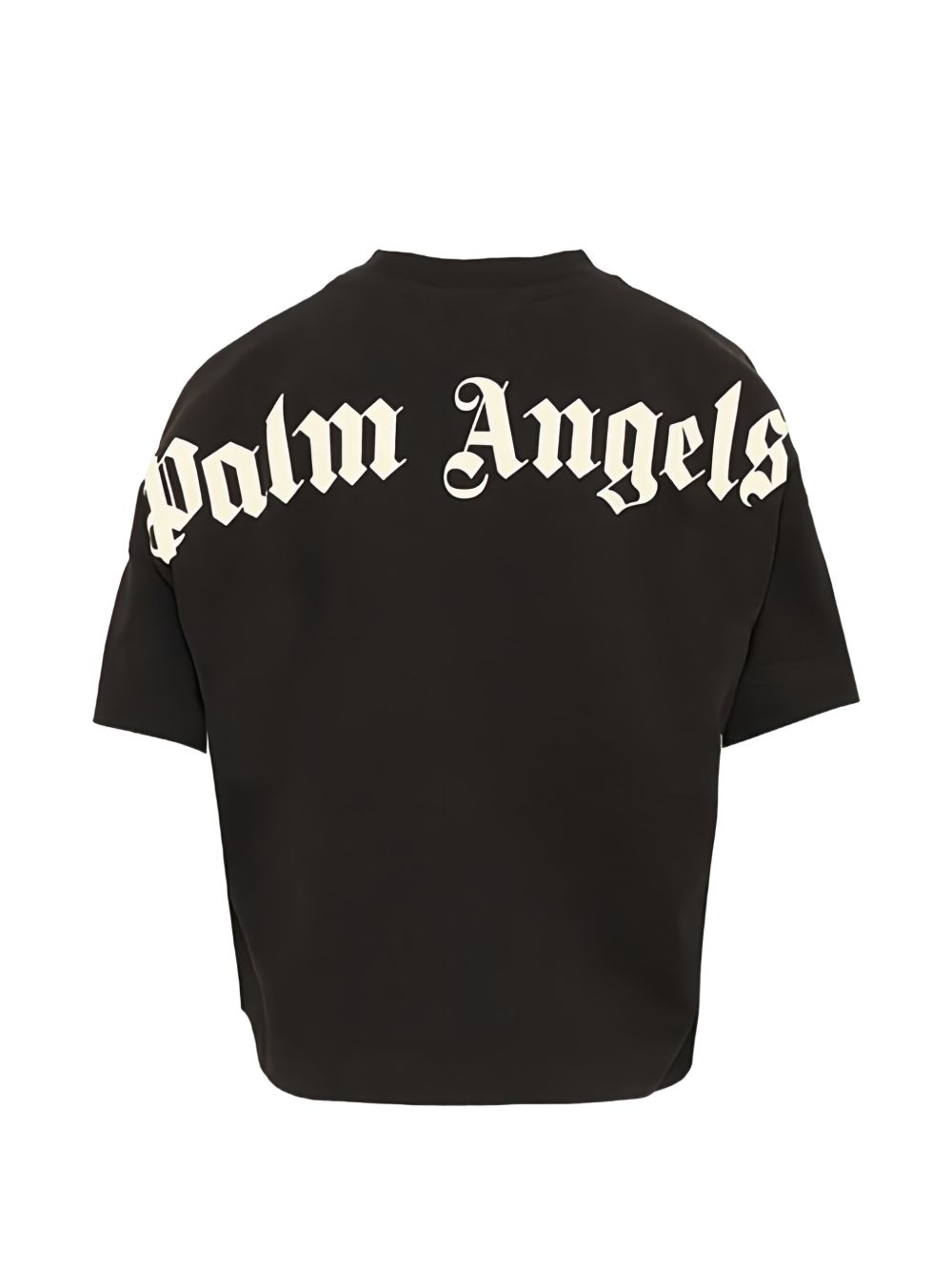 T-shirt nera per bambino F6PAJBTH012 110 Palm Angels Kids 