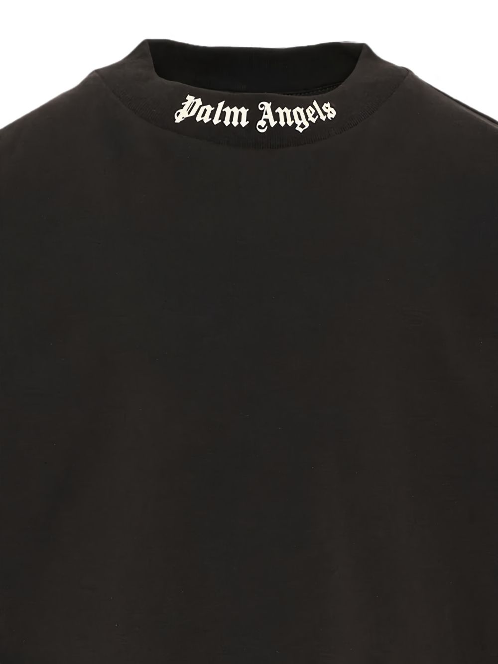 T-shirt nera per bambino F6PAJBTH012 110 Palm Angels Kids 