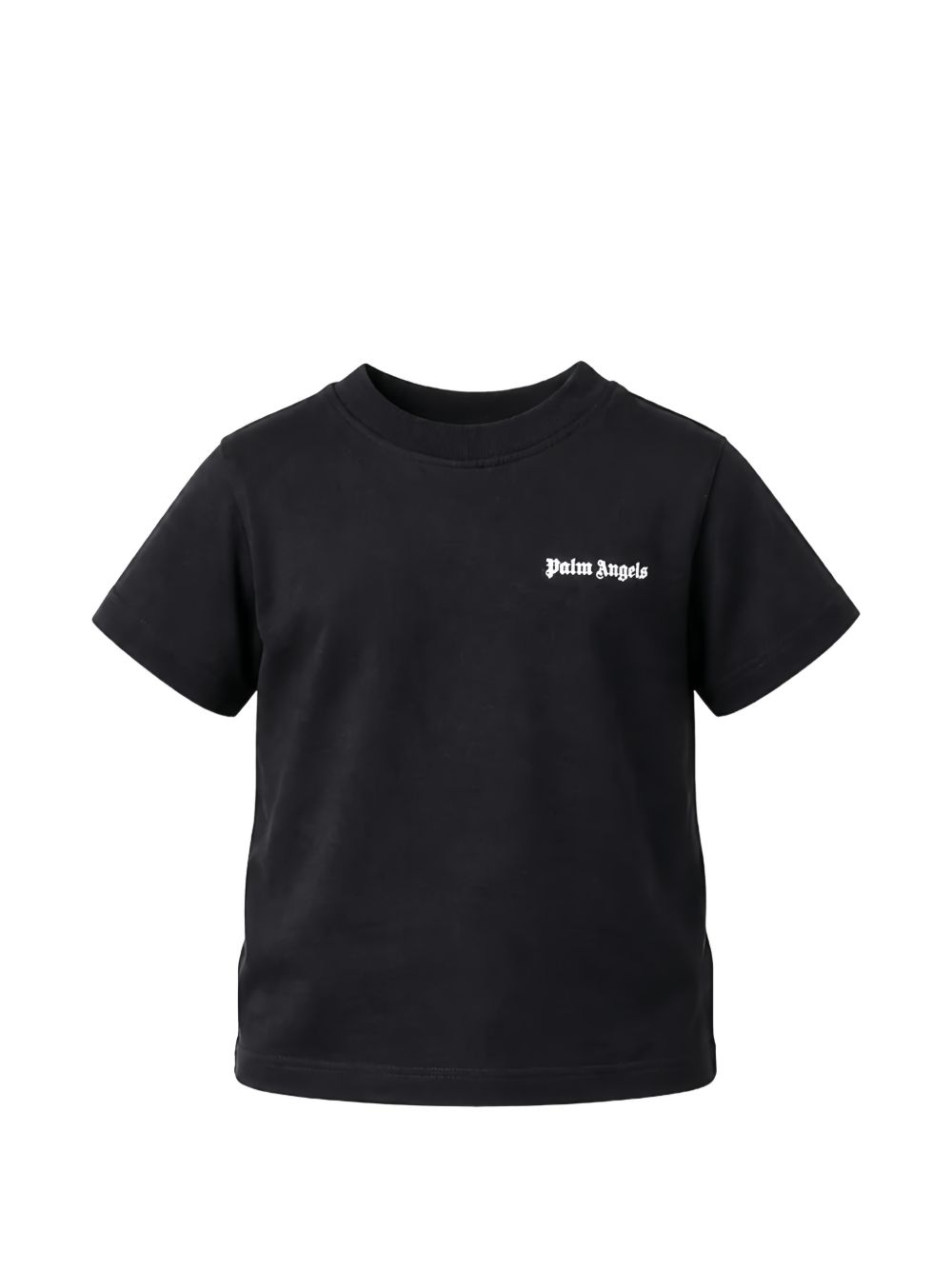 T-shirt nera per bambino F6PAJBTH017 110 Palm Angels Kids 