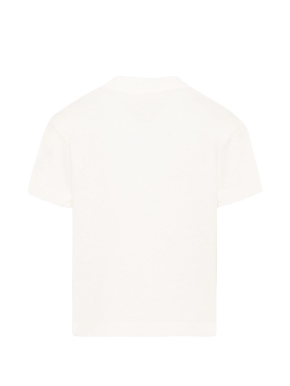T-shirt bianco per bambino F6PAJBTH061 412 Palm Angels Kids 