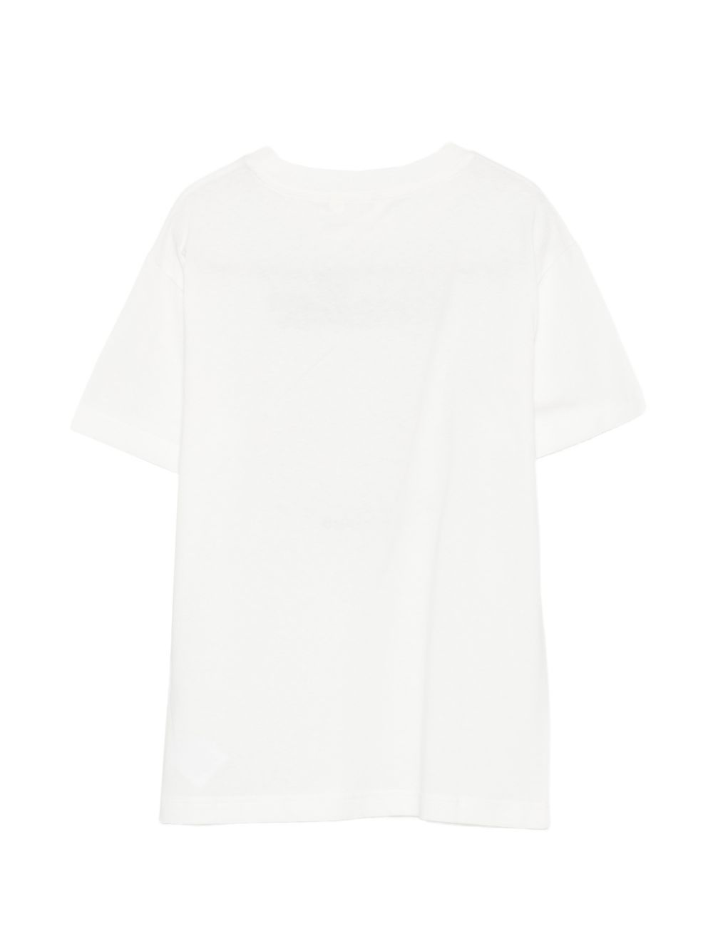 T-shirt bianco sporco per bambino F6PAJBTH110 412 Palm Angels Kids 