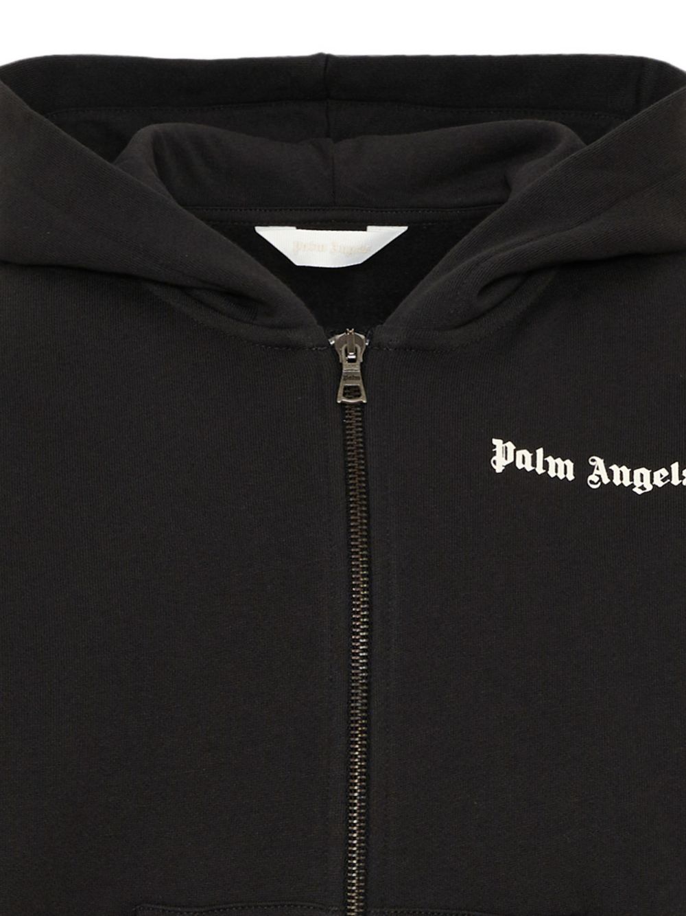 Felpa nera per bambino F6PAJBZH015 110 Palm Angels Kids 