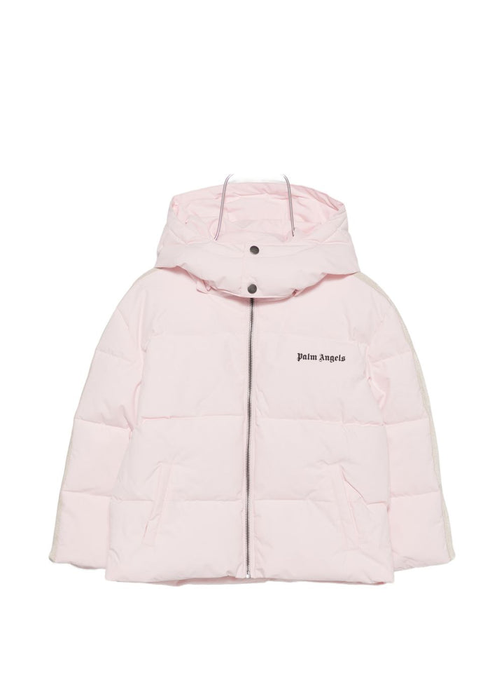 Giubbotto rosa per bambina F6PAJGPF008 042 Palm Angels Kids 