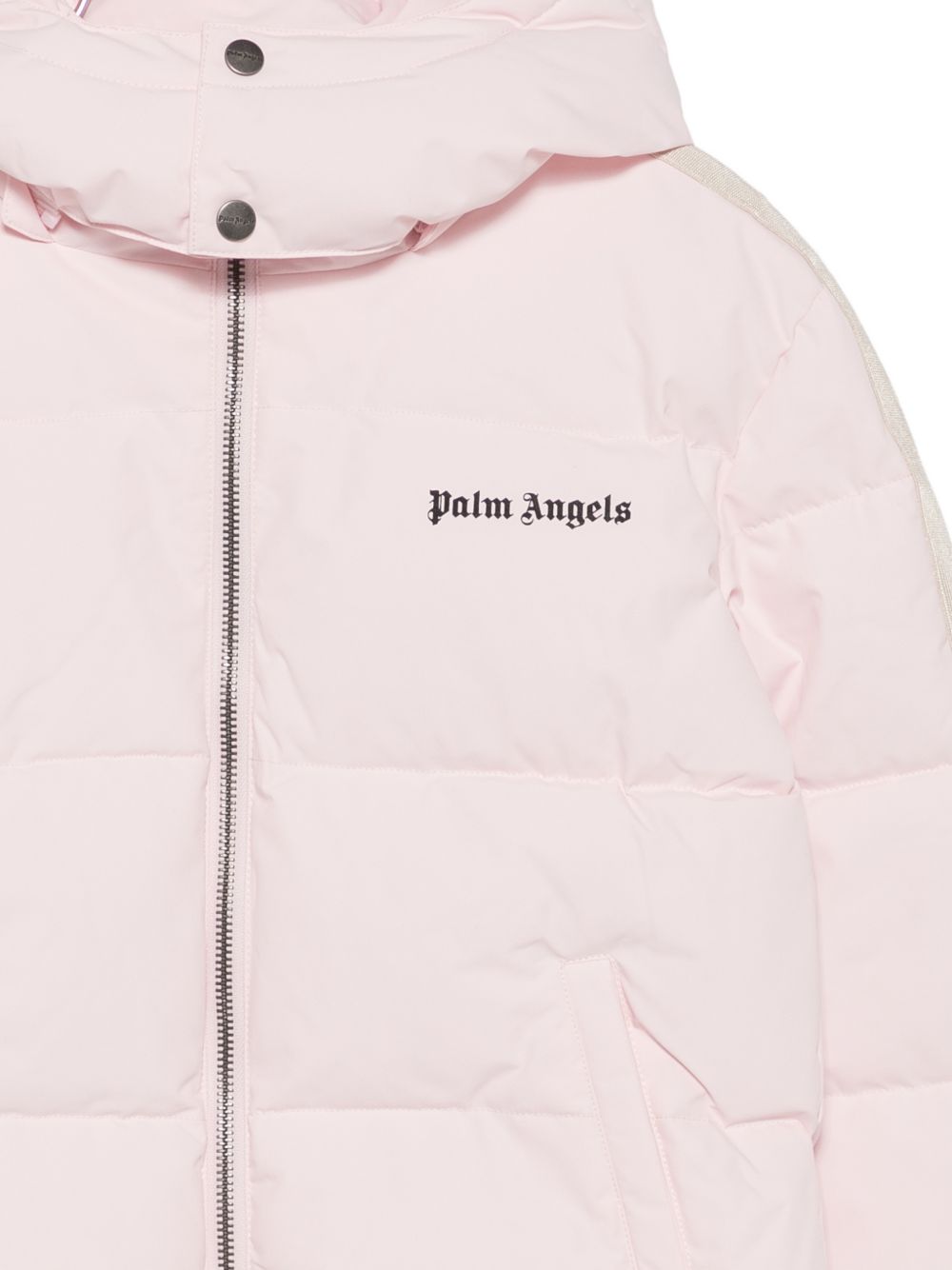 Giubbotto rosa per bambina F6PAJGPF008 042 Palm Angels Kids 