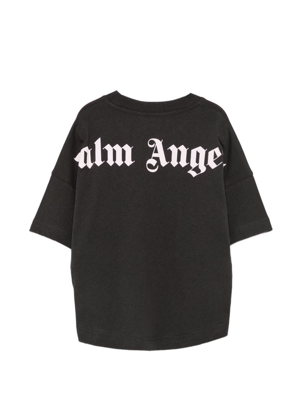 T-shirt nero per bambino F6PAJGTH064 110 Palm Angels Kids 