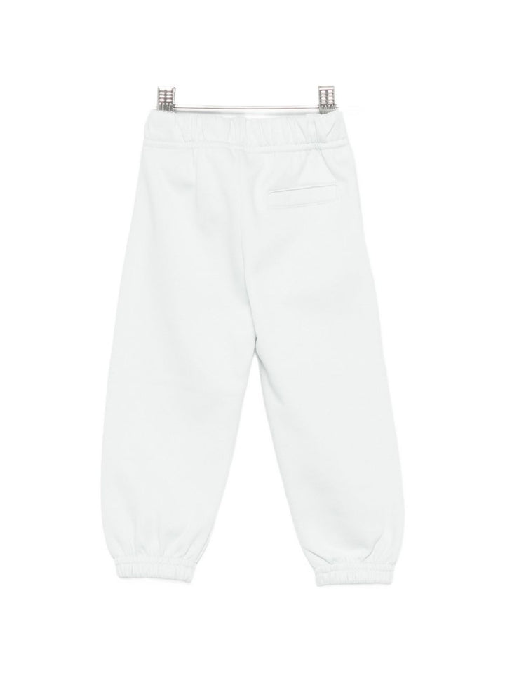 Pantalone bianco per neonato F6PANBFP221 960 Palm Angels Kids 