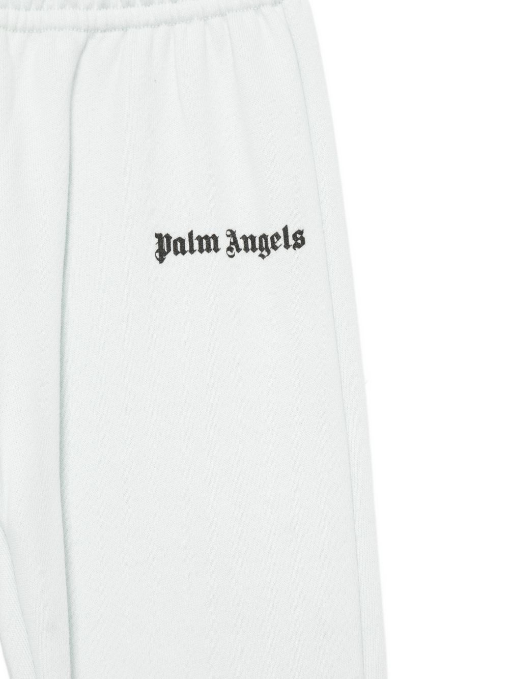 Pantalone bianco per neonato F6PANBFP221 960 Palm Angels Kids 