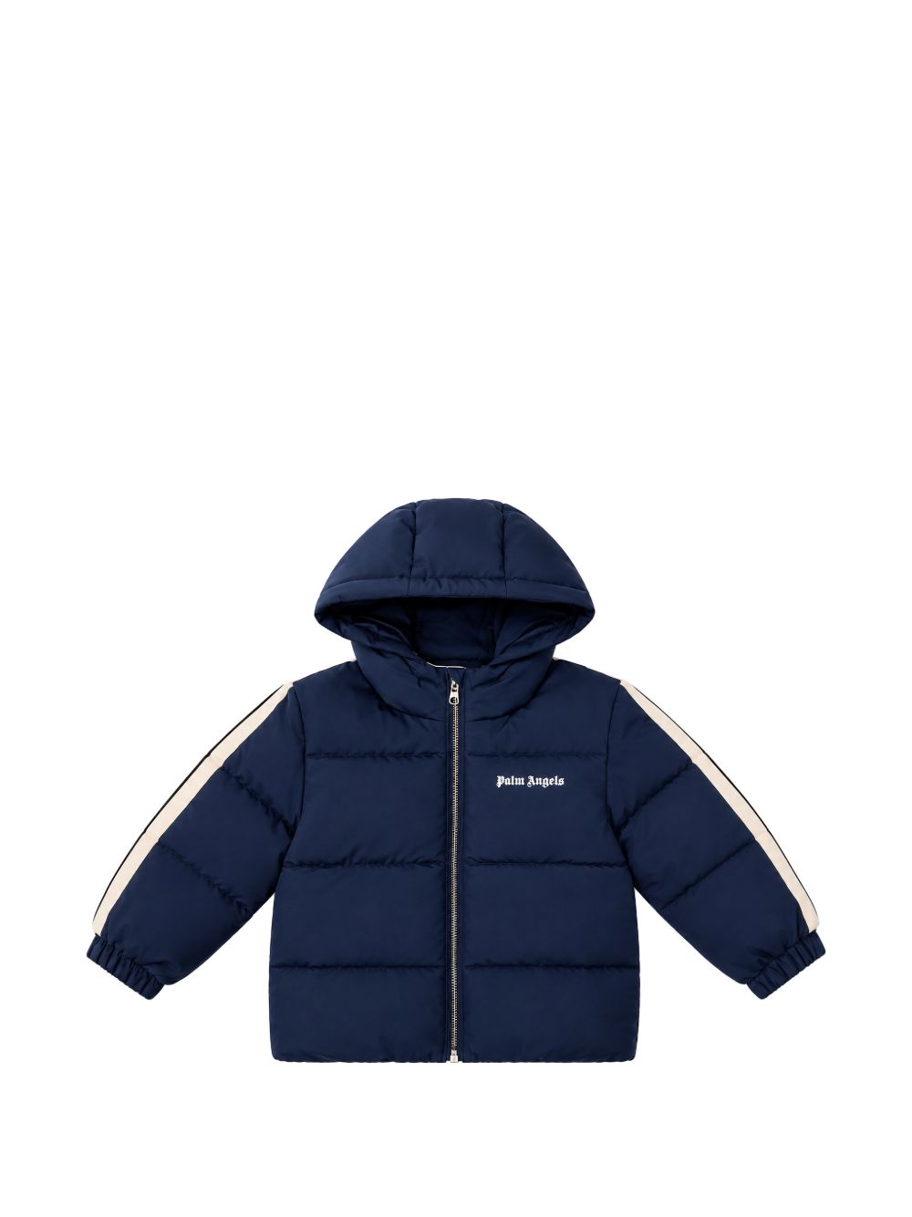 Giubbotto blu marine per neonato F6PANBPF207 1528 Palm Angels Kids 