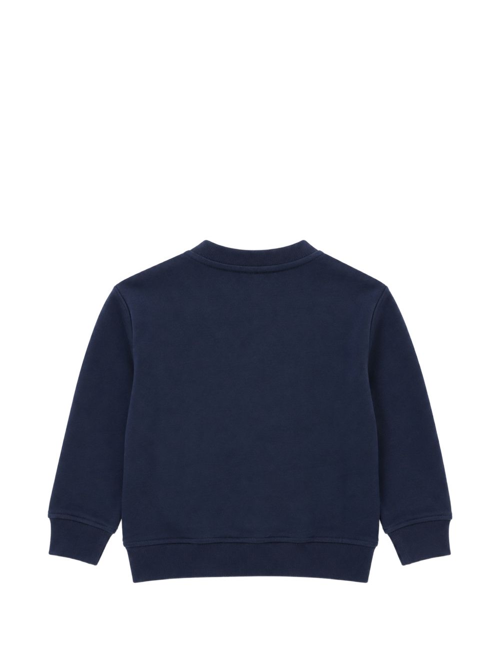 Felpa blu scuro per neonato F6PANBSW192 1528 Palm Angels Kids 