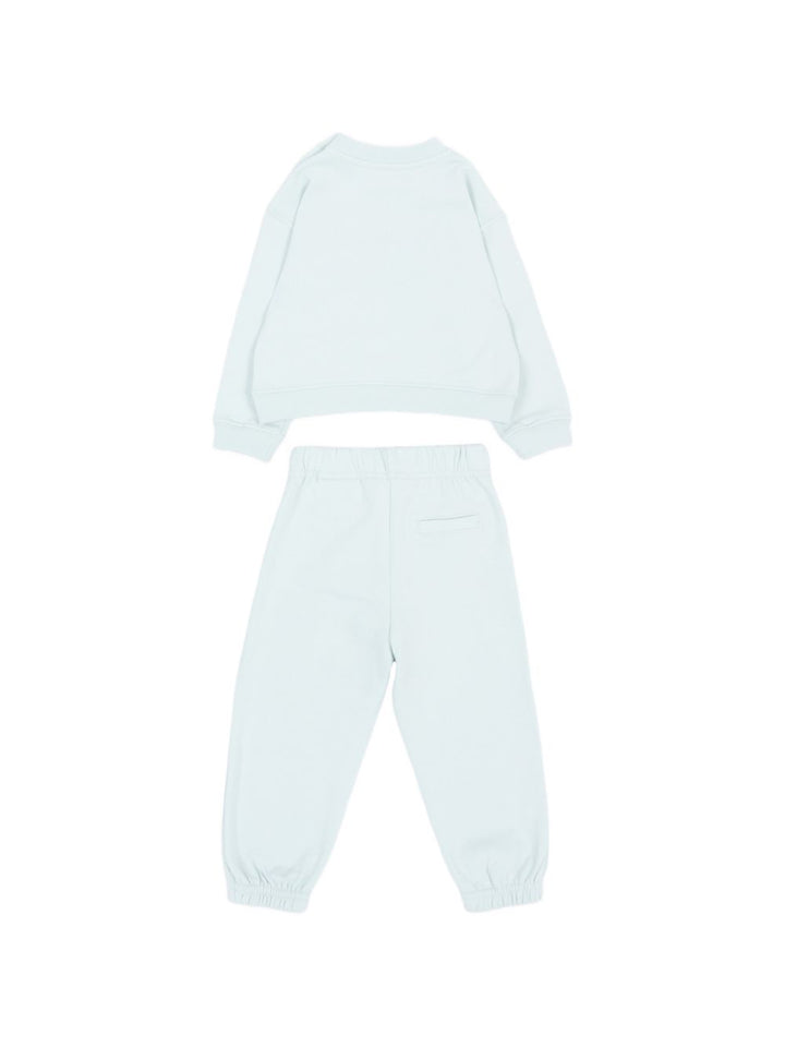 Completo baby blu per neonato F6PANBTP197 960 Palm Angels Kids 