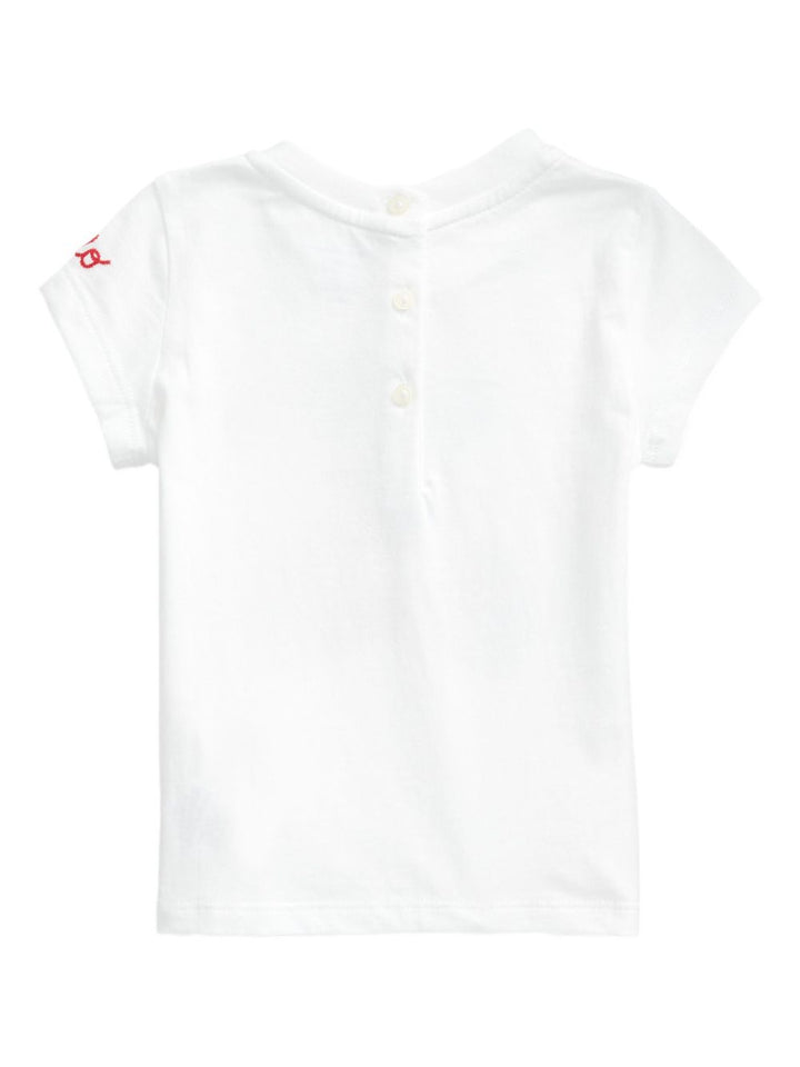T-shirt bianca per neonato 310844732 001 Ralph Lauren Kids 
