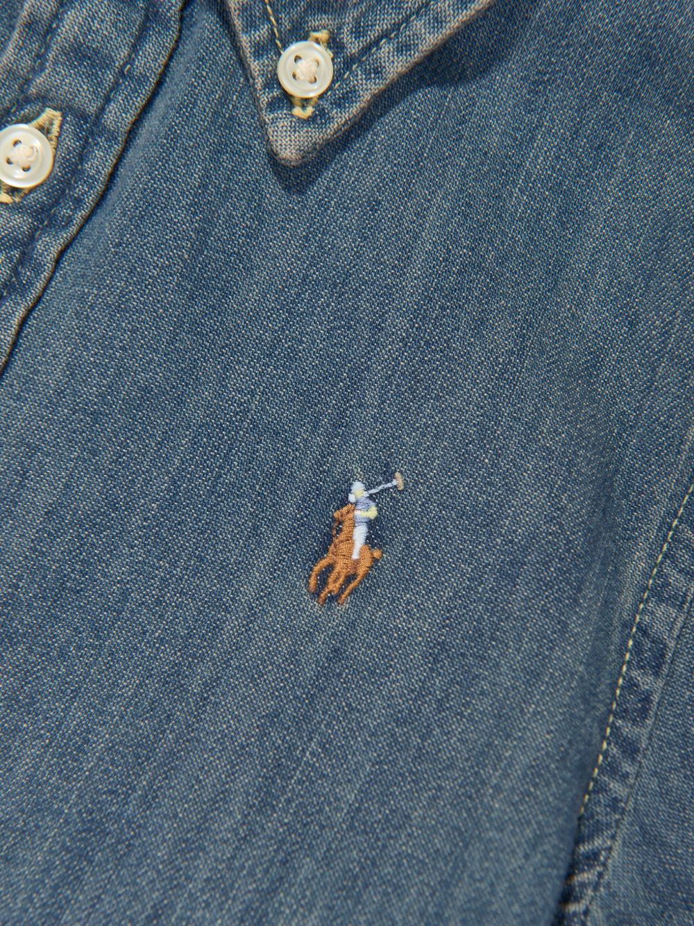 Abito blu per bambina 313698860 001 Ralph Lauren Kids 
