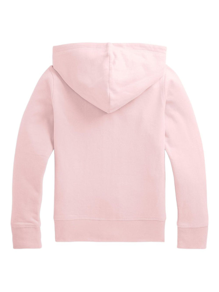 Felpa rosa per bambina 313833560 028 Ralph Lauren Kids 