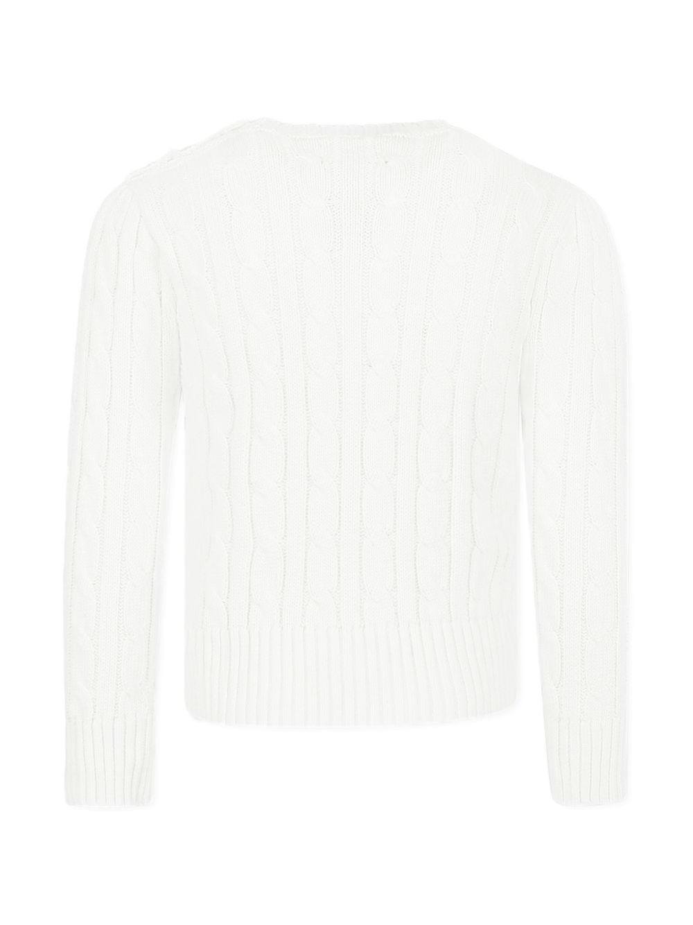 Maglione bianco per bambina 313901316 011 Ralph Lauren Kids 