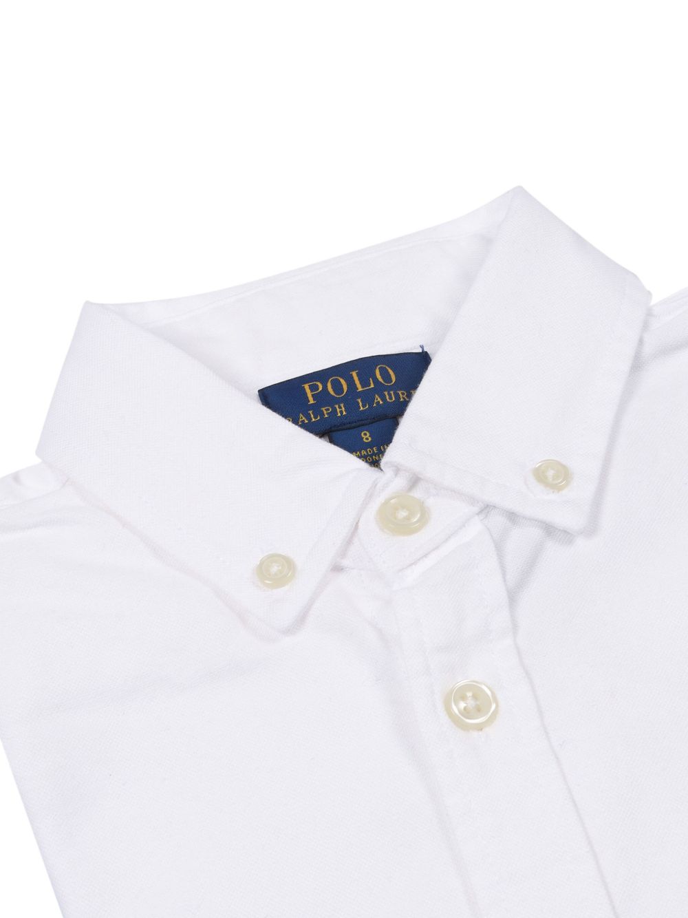 Camicia bianca per bamina 313929954 004 Ralph Lauren Kids 
