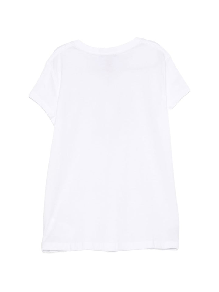T-shirt bianca per bambina 313A10636 003 Ralph Lauren Kids 