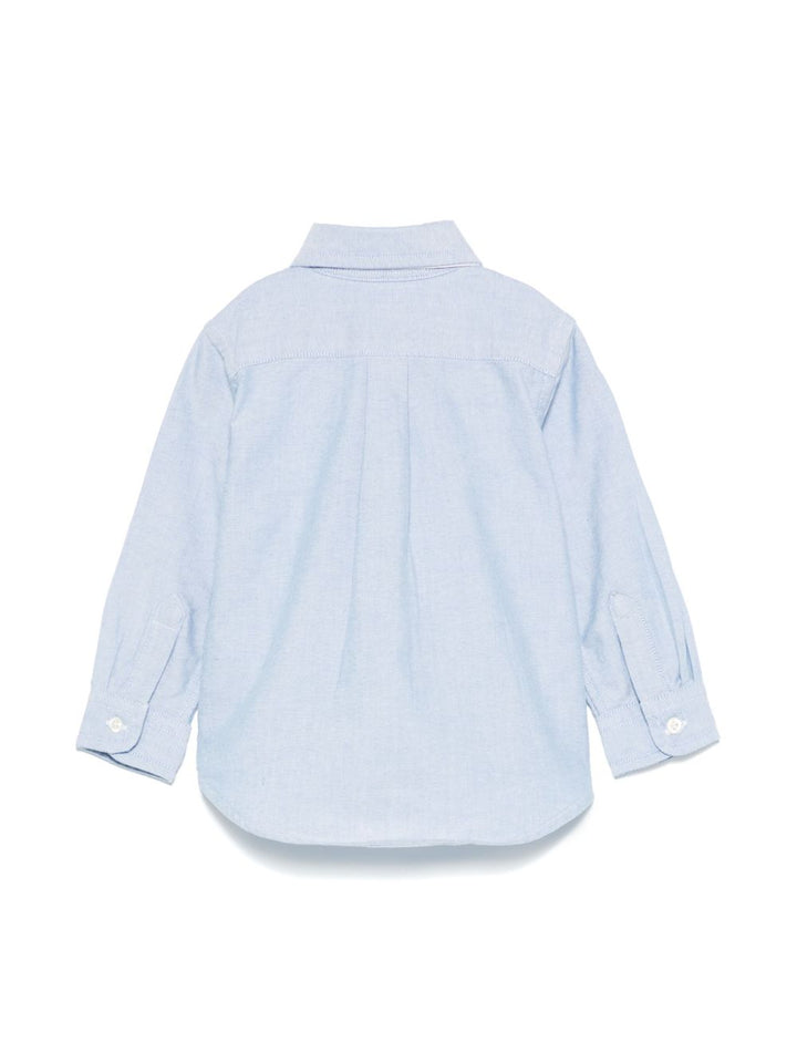 Camicia azzurra per neonato 320677133 002 Ralph Lauren Kids 