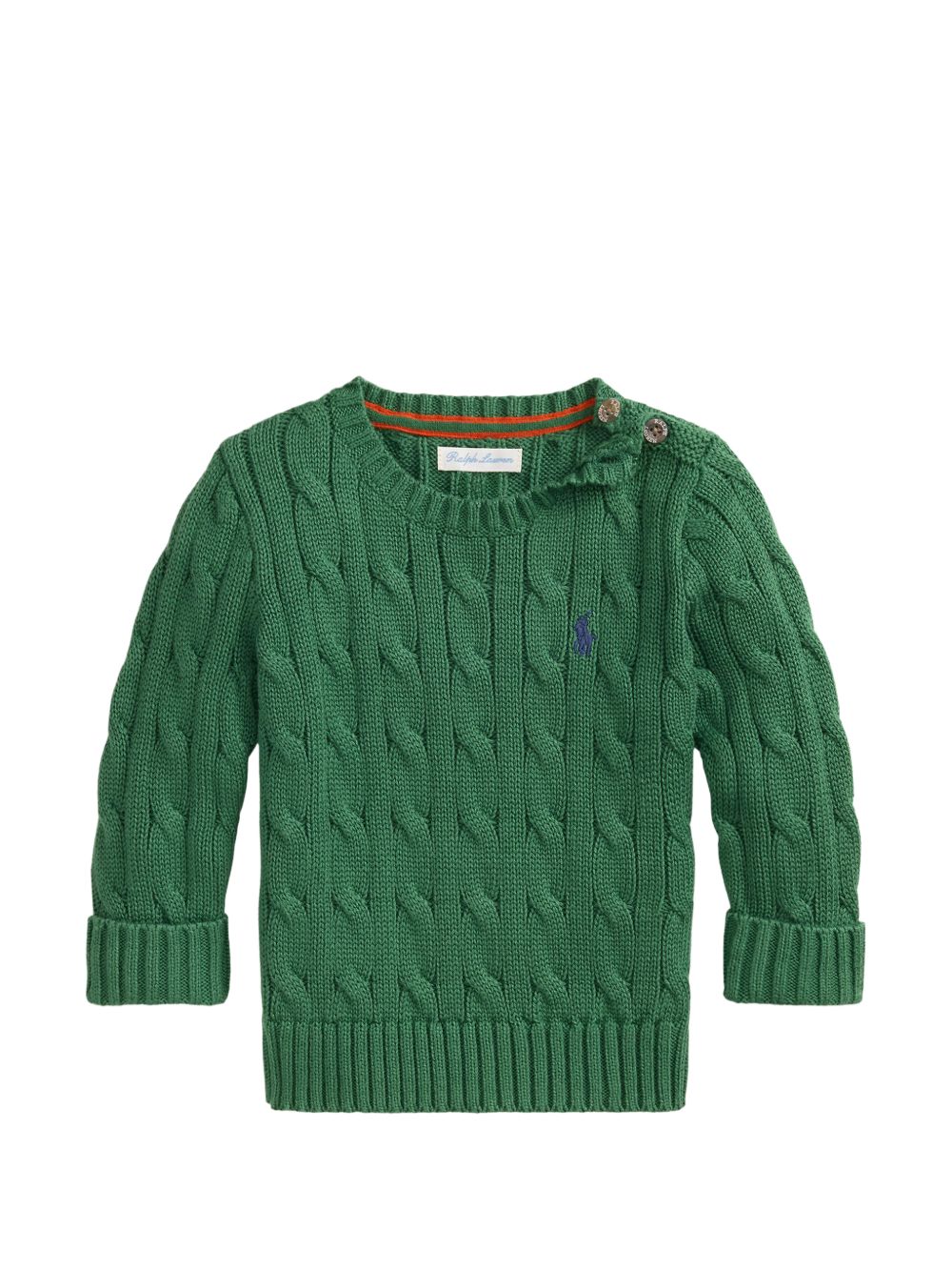 Maglione verde scuro per neonato 320702674 503 Ralph Lauren Kids 